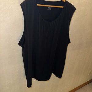 CJ Banks Classic Black Tank Top